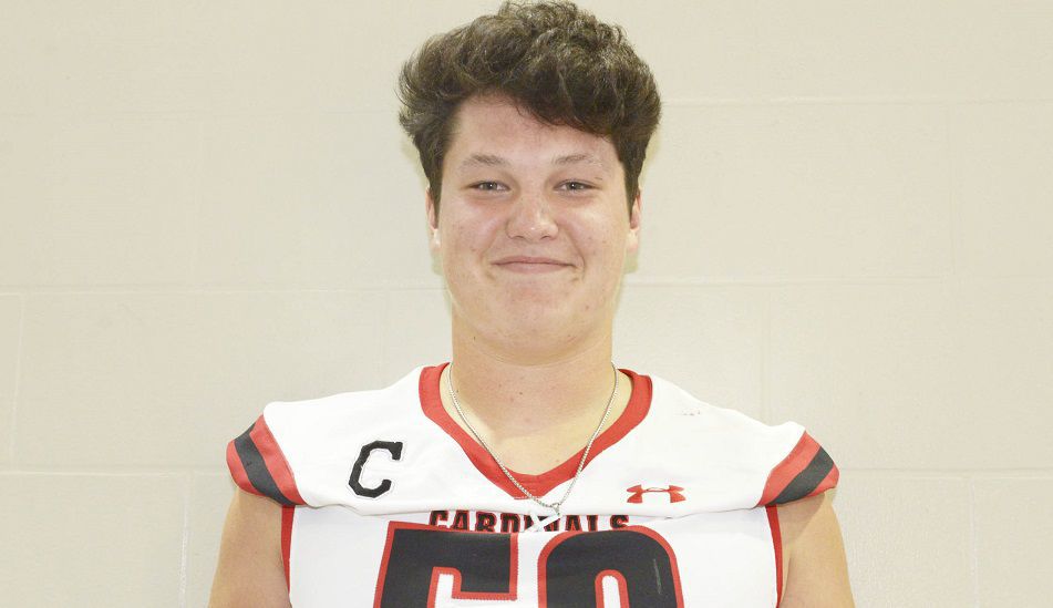Verdigris offensive tackle Austin Woods